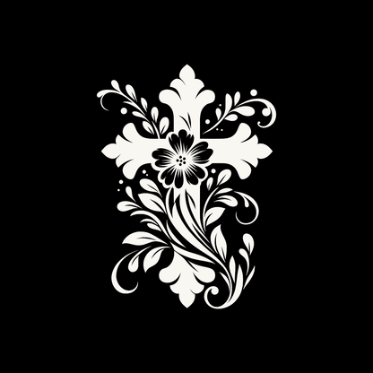 Floral Cross